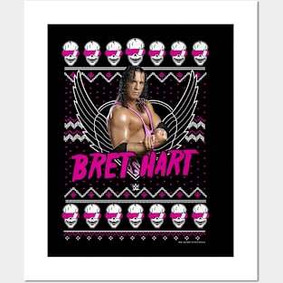 Bret Hart Christmas Ugly Posters and Art